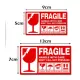 🇲🇾Ready Stock, 10pc/100pc Fragile sticker Fragile label warning label. 