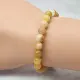 5403#天然黄东陵水晶手链 Natural Yellow Aventurine Crystal Bracelet (财富 Wealth，富裕 Prosperity) 黄东陵 Yellow Aventurine. 