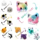 【Glow in The Dark】New 2021TIKTOK Unicorn Soft Cute Plush Toys Double-sided Cat Flip Doll Soft Cute Flip Cartoon Reversible plushie flip octopus. 