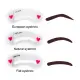Eyebrows Styling Reusable Eyebrow Shaping & Defining Stencils Eyebrow Frame Drawing Guide Styling Shaping Grooming Template Card Easy Makeup Beauty Kit Easy Eyebrow Grooming & Styling,Eyebrow Drawing Guide Shaping Template. 