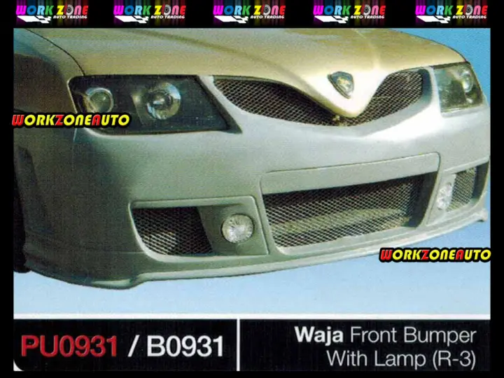 Pre Order B0931 Proton Waja Fiber Front Bumper With Signal Lamp R3 Eta 2021 11 26 Lazada