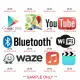 HONDA ODYSSEY RB3 2009-2014 ANDROID 9" IPS PLAYER 2.5D WITH ( F.O.C ANDROID PLAYER CASING). 