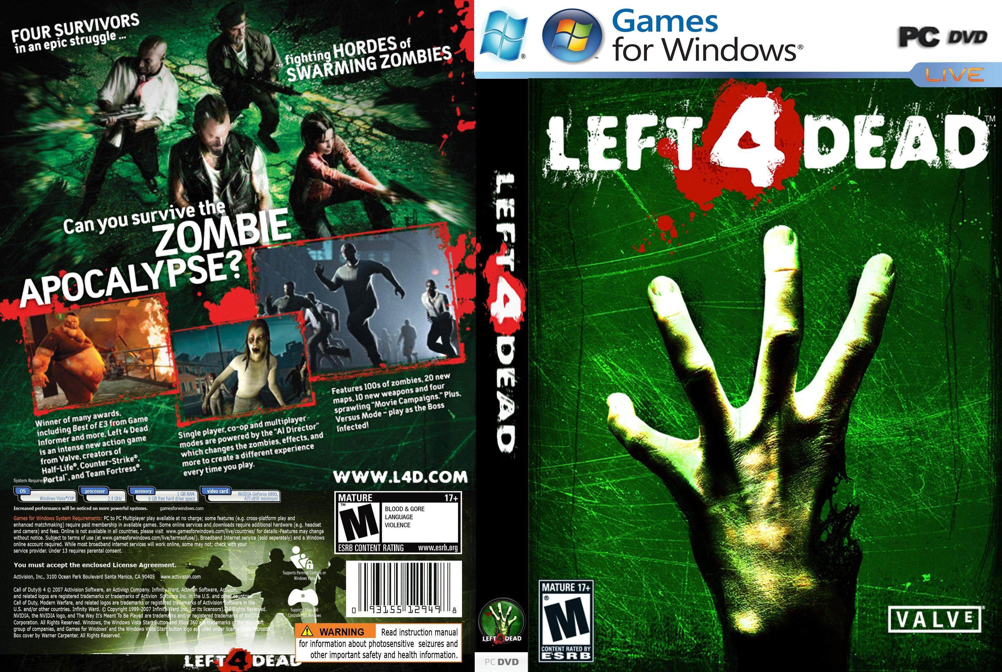 left 4 dead pc