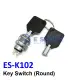 ES-K102 / ES-S101 12mm Security Electronic Key Lock Switch On/Off 2 Positon With Key. 