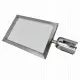 Queue Up Stand With A4 Portrait Sign Board Frame (For Retractable Q Up Stand) With Mysejahtera QR Both Sided Water Resistant Printing. 