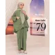 Hanan Kaftan instant pario  by Haurabelle raya 2023 available size S-XXL. 