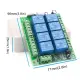 WenQia DC 12V 10A 8CH Relay Receiver Module RF 433MHz Wireless Remote Control Switch Transmitter. 