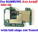 32G Motherboard For Samsung Galaxy A12 A125F SM-A125F A125U Original Unlocked Logic Board Main Board With Android System Replace. 