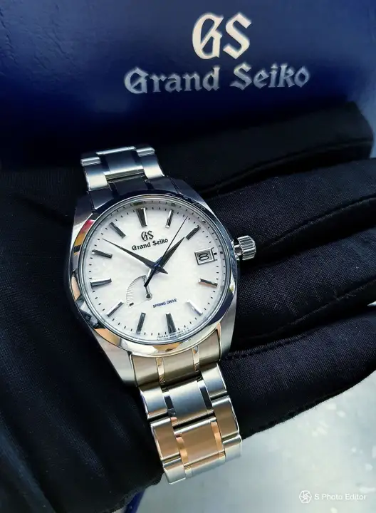 Brand New Grand Seiko Spring Drive Snowflake Ultra Rare High End Seiko Sbga211g Sbga211 Lazada Ph