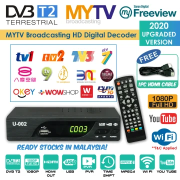 Beli Dekoder Mytv Full Set Pada Harga Terendah Lazada Com My
