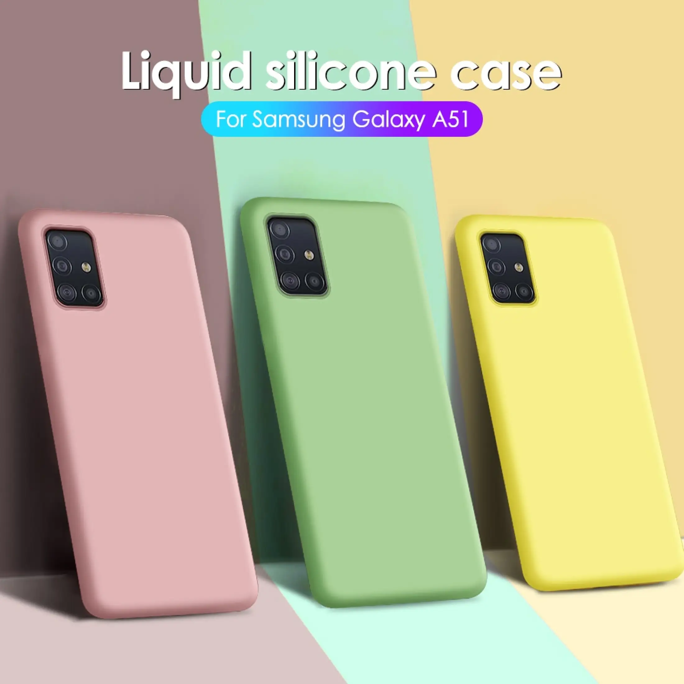 Soft Tpu Silicone Color Phone Case On For Samsung A51 A71 A10s A20s A30s A50s Matte Cases For Galaxy A51 A71 A 51 71 A515f A717f Cover Case Lazada Ph