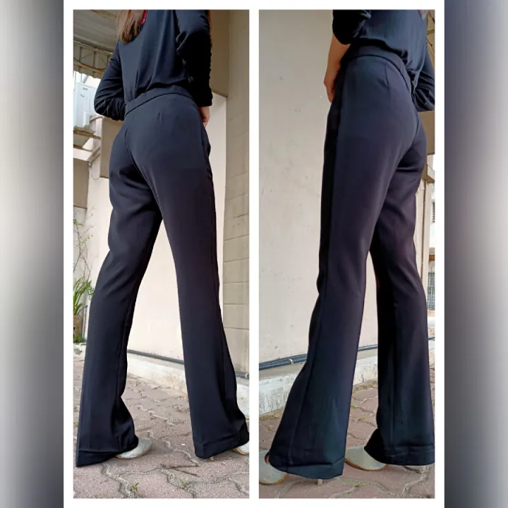 Seluar Slack Wanita Ladies Bootcut Long Pants Office Wear Ol Seluar Panjang Perempuan 女装裤 Ir8605 S 3xl Irene Lazada