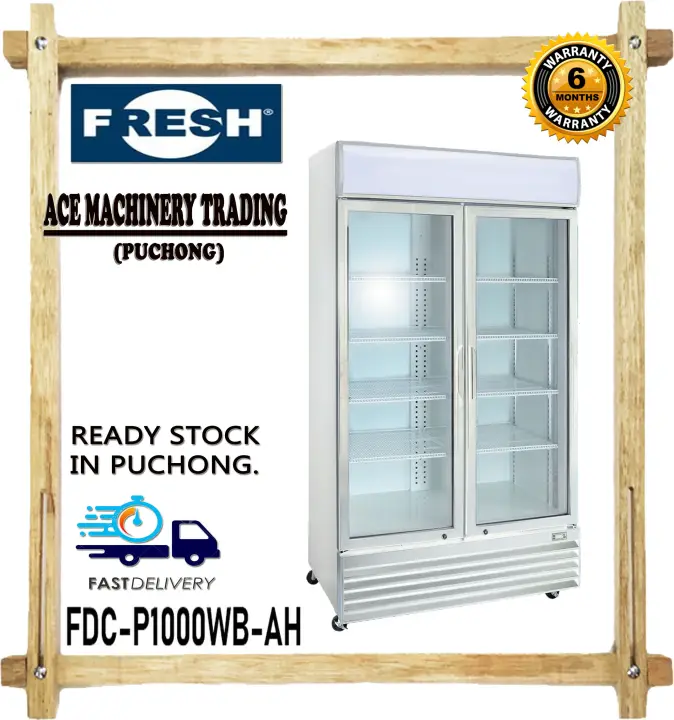 FRESH FDC-P1000WB-AH 0.55kW/230V/50Hz Chiller Micro-Computer Digital Display Refrigerator