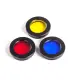 1 PCS Astronomical telescope moon filter 1.25 inch/31.7mm moon sun nebula filter lens 5 colors. 