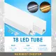 T8 Tube Light with Casing High Grade LED Drop Curve Ceiling Light Lampu Plaster Siling Lampu Panjang Lampu Kalimantang. 