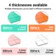 JEYI 100-Pack Thermal Conductive Silicone Pads, M.2 SSD NVMe NGFF Thermal Pad for PC Laptop Heatsink/GPU/CPU/LED Graphics Card. 