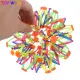 Large Colorful Expanding Ball Toy with lights Baby Throwing Ball Stretching Shrinking Beach Kick Ball Sphere Toy Sensory Toys Children Squishy Anti Stress fidget toy outdoor toys for kids. 