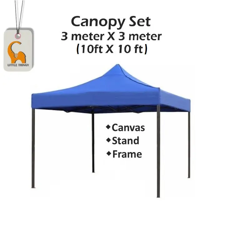 10 X 10 Canopy Express Kanopi Khemah Pasar Malam Ramadan Tent Portable 10 Kaki X 10 Kaki Kanopi Lazada