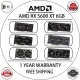 AMD Radeon RX 5600 XT 6G D6 Gaming Graphics Card 5600XT GPU 2304SP GDDR6 RX 5600XT video card. 