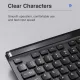 HP CS500 Wireless Keyboard and Mouse Combo Wireless S-shaped Keycap Keyboard Plug and Play Ergonomic 2.4G Wireless Mouse for Office Home Computer PC Laptop. 