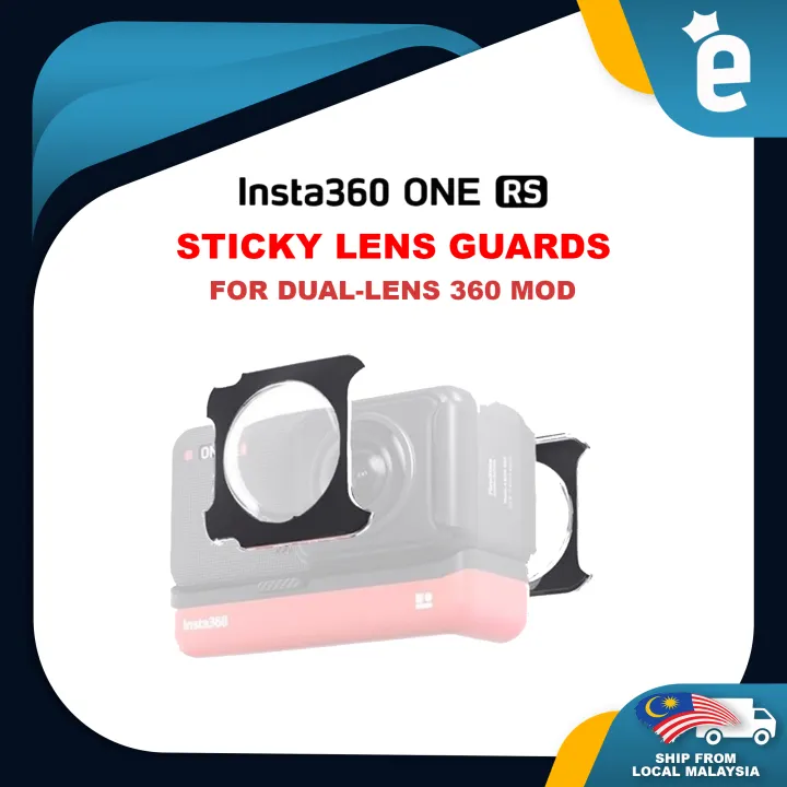 Insta360 Sticky Lens Guard Set for ONE RS 360° Lens Mod for insta360 One R s