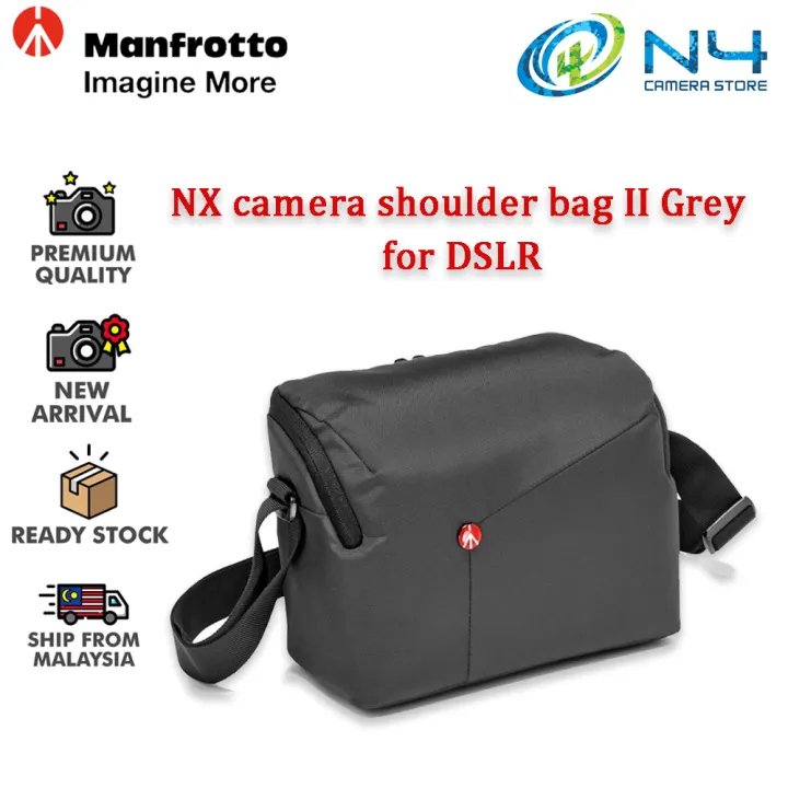 Manfrotto NX camera shoulder bag II Grey for DSLR (MAN-MB-NX-SB-IIGY)