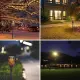 4×/Set Solar Torch Light LED Flickering Lighting Garden Path Dancing Flame Lamp -. 