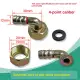 2PCS Gas Stove Universal Connector Hob Gas Connector Elbow Gas Cooker Joint Hose Connection Connector Join Pipe Joint. 