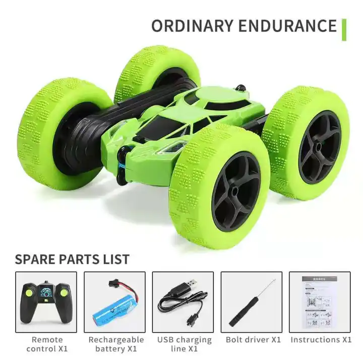360 Degrees Anti Collision Rc Toys Car Rc Car Kereta Mainan Kereta Kontrol Stunt Car Lazada Singapore