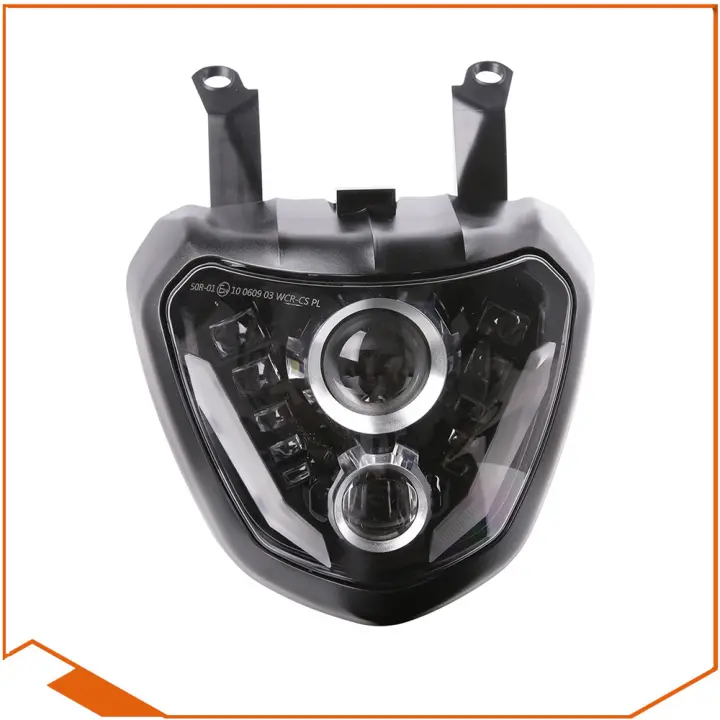 Light MT-07 12V 110W MT07 Headlight Motorcycle 2017 2016 2015 2014 07 FZ FZ07 DRL Lamp LED MT-07 07 MT Headlight MT07 YAMAHA For