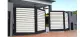 FULLSET TRACKLESS SYSTEM C/W AUTOGATE SYSTEM MOTOR FOLDING TYPE GATE 13~18FT. 