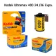 Kodak UltraMax 400 Color Negative Film (35mm Roll Film, 24 / 36 Exposures ) for Kodak M35 M38 F9 Vibe 501F Fujifilm DL-8 Harman AGFA AgfaPhoto Analogue Camera. 