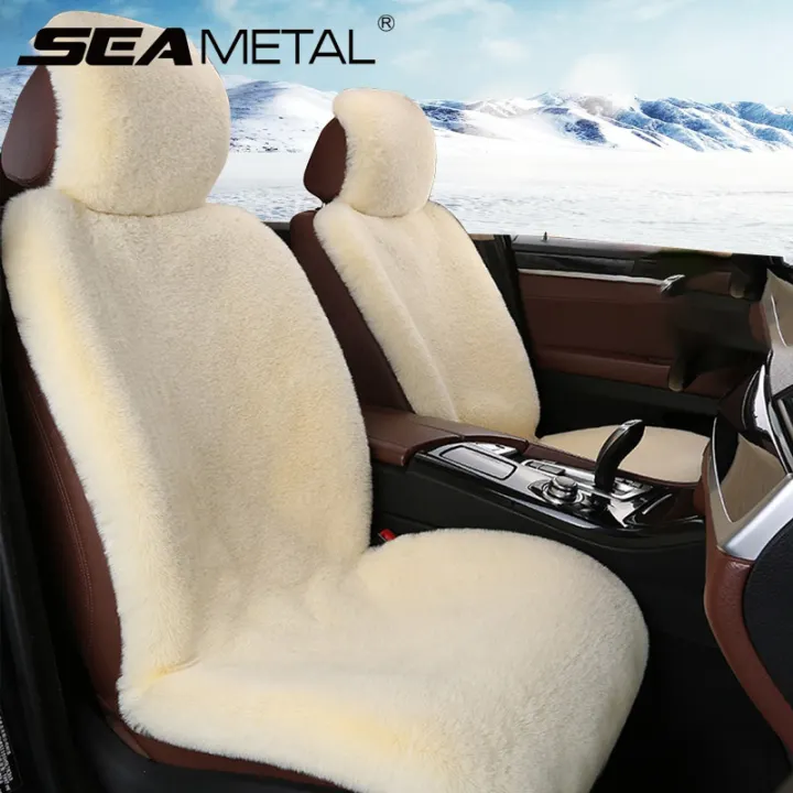Winter Warm Plush Car Seat Cover, Car Seat Cushions For Short Drivers Australia