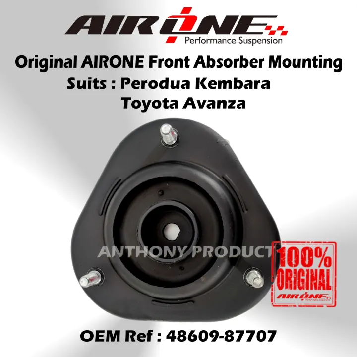 Airone Toyota Avanza 04 11 Perodua Kembara Rush Absorber Mounting Front 2pieces Lazada