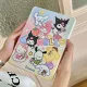 CrashStar 360° Rotating Stand Cartoon Cute Leather Tablet Case For iPad Mini 6 9.7 5th 6th Air 3 4 5 iPad 10.2 7th 8th 9th 10th Gen iPad Pro 11 12.9 inch 2022 2021 2020 Transparent Shockproof iPad Cover Casing Rotatable Holder Support Hot Sale. 
