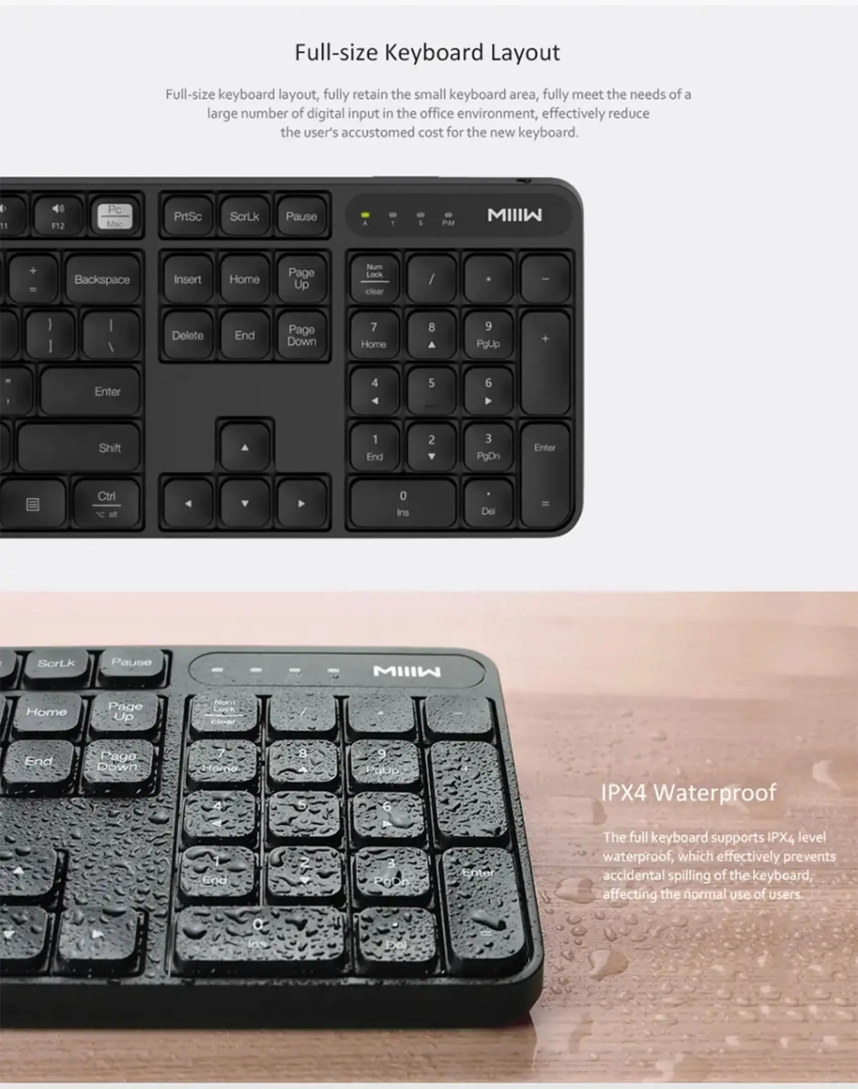 Xiaomi MWWCO1 MIIIW Wireless Keyboard and Mouse Set  8