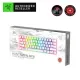 Razer Huntsman Mini Mercury White - 60% Gaming Mechanical Keyboard with Razer Optical Switch [Clicky/Linear Optical Switches]. 