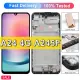 6.5" Super AMOLED For Samsung Galaxy A24 4G A245 SM-A245F LCD Display Touch Digitizer Assembly Screen Replacement Parts. 