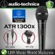 Audio Technica ATR1300x Unidirectional Dynamic Vocal Microphone or Instrument Mic (ATR1300 X). 