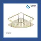 Onimi Italia - Corner Flat Shelf / Toilet Organiser / Toilet Shelf / Toilet Accessories / Toilet Storage / Bathroom Shelf / Bathroom storage rack / Bathroom organizer. 