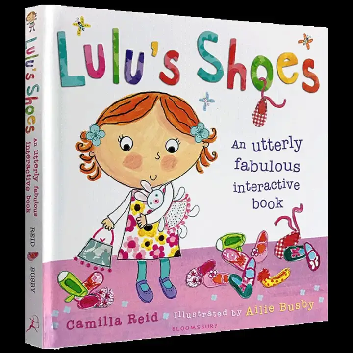 Lulus Shoes English Original Picture Book Lulus Shoes I Love Lulu Series Childrens Enlightenment Interesting Cognition Picture Flip Book Hardcover Touch Operation Book Mechanism Book English Edition Book Lazada Singapore