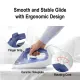 PANASONIC NI-S530 Steam Iron With Powerful Steam For Quick & Easy Ironing with Powerful Steaming from the Entire Soleplate & Quick Wrinkle Removal NI-S530ASK [ replace NI-E510T NI-E510TDSK]. 