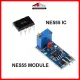 NE555 Frequency Adjustable Pulse Generator Module. 