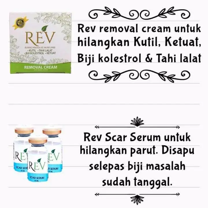 Rev Removal Cream Lazada
