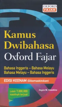 Beli Kamus Dwibahasa Oxford Pada Harga Terendah Lazada Com My
