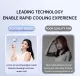 100 levels of wind speed adjustment handheld fan 4-core ice-sensing motor turbo fan Battery/LED digital display kipas mini fan rechargeable Type-C Fast charging Deep noise reduction Wide-angle 360° air outlet Rapidly cool down to 0° in 1 second 手持小风扇. 