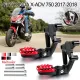 For HONDA X-ADV XADV X ADV 750 2017-2018 Motorcycle accessories Folding Rear Foot Pegs Footrest Passenger. 