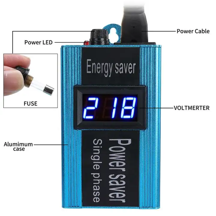 Intelligent Power Saver Energy Saving Devices Smart Power Factor Saver Electricity Saving Box Save Electricity Bill Killer Lazada Singapore