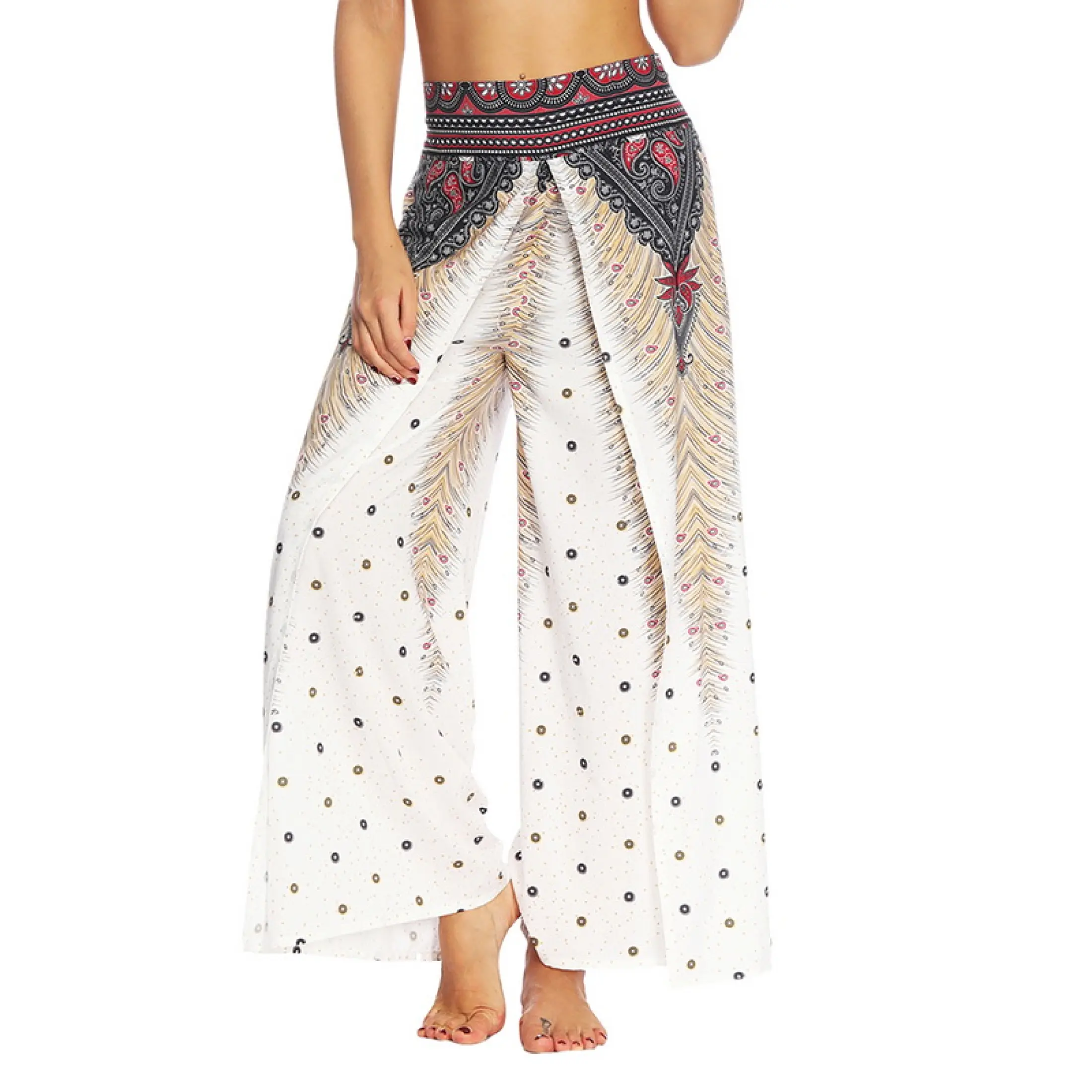 Boho pants wide leg Clearance