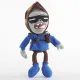 3pcs/lot All Styles Plants vs Zombies Plush Toys 30cm Pirate Gong Qigong Jester Pompadour Swashbuckler Hammer Zombie PVZ Soft Plush Toys for Children Kids Gifts. 